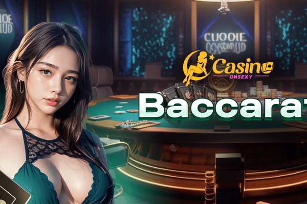 Bàn Baccarat sang trọng với các quân bài và chip cược tại 188bet hiphop